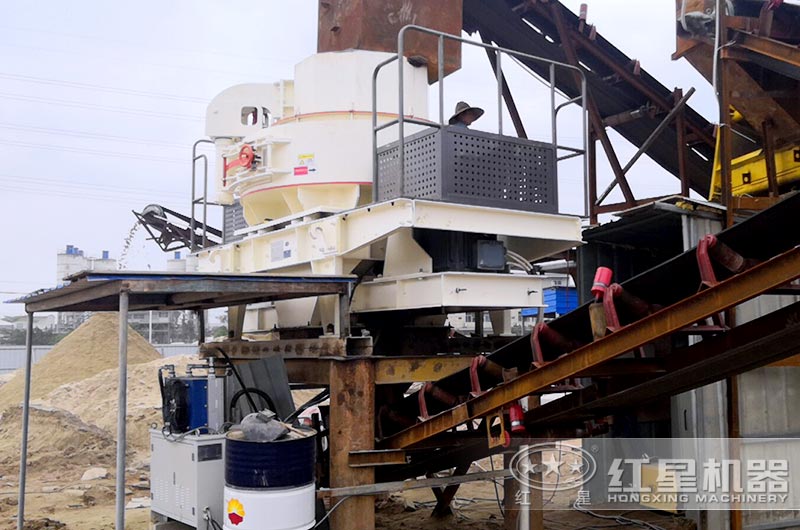 制砂機作業客戶現場