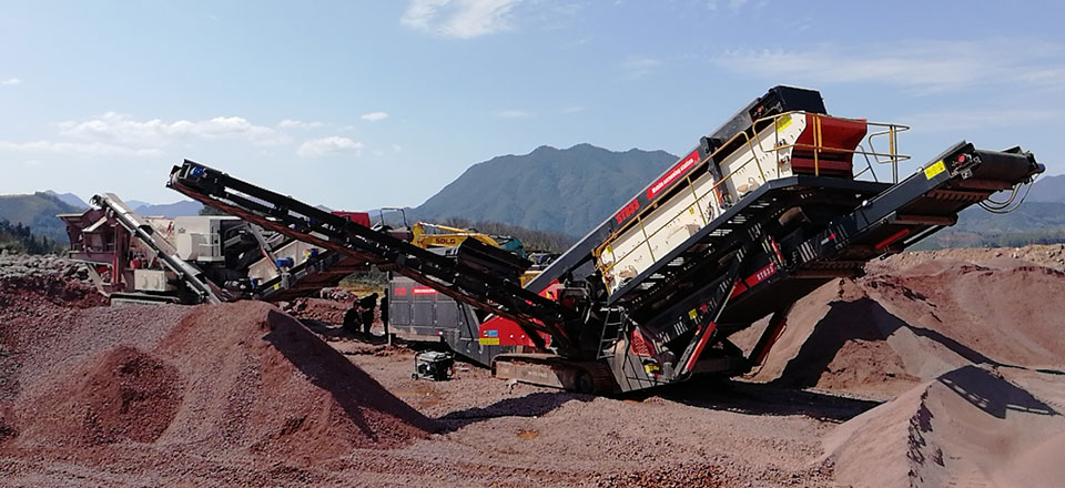 Wotetrack履帶式移動(dòng)破碎篩分站