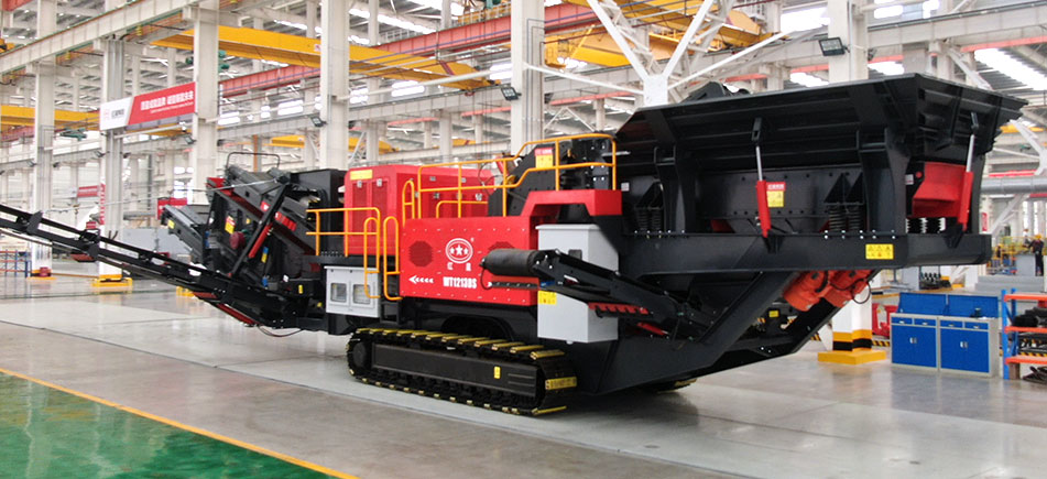 Wotetrack履帶式移動(dòng)破碎篩分站