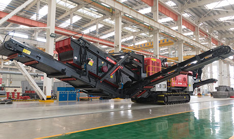 Wotetrack履帶式移動(dòng)破碎篩分站